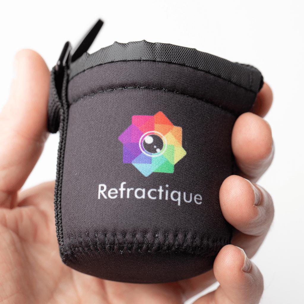 Refractique™ Mini boule d'objectif HD 60 mm et sac haut de gamme