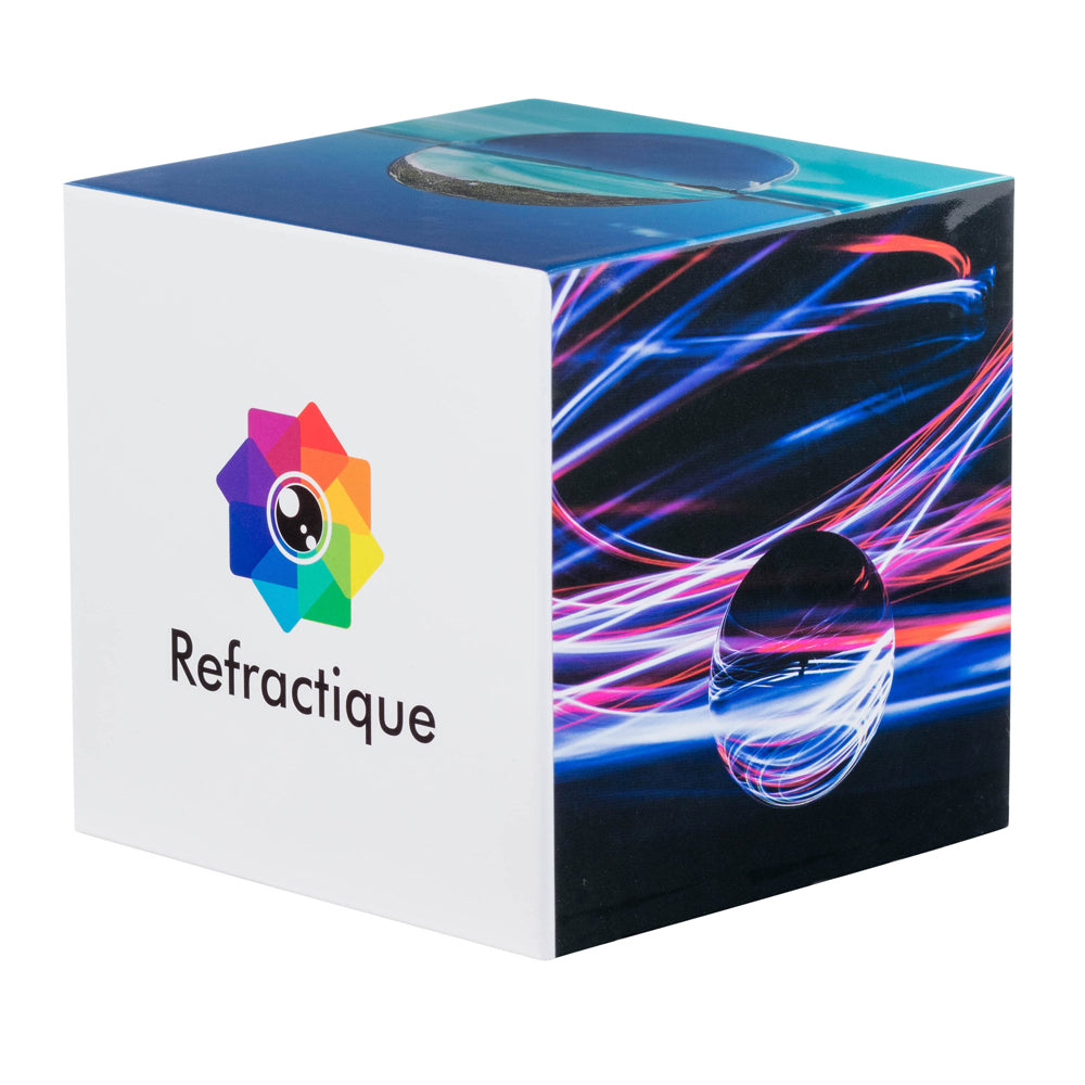 Refractique lensball box